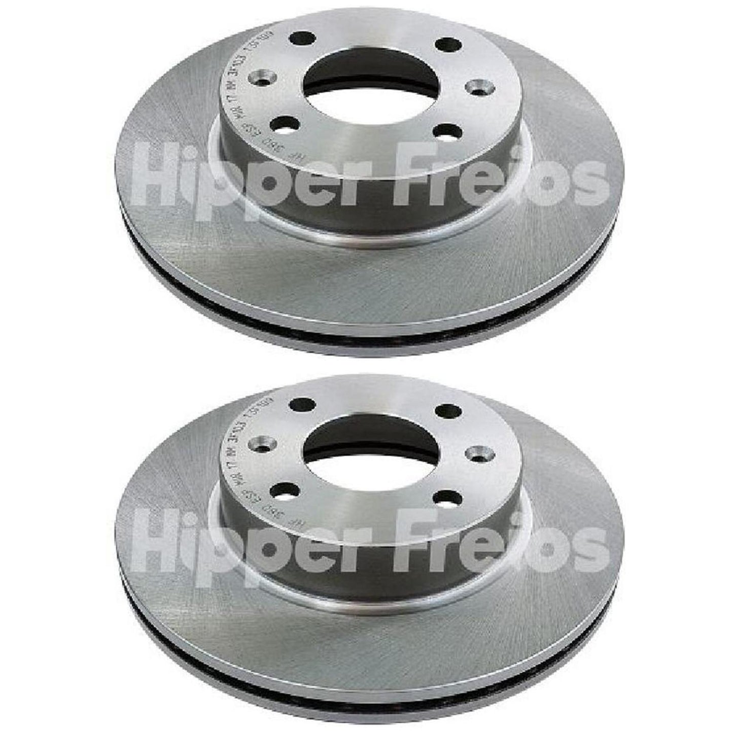 Par Disco Freio Dianteiro - Hipper Freios - HF 380 - (1)