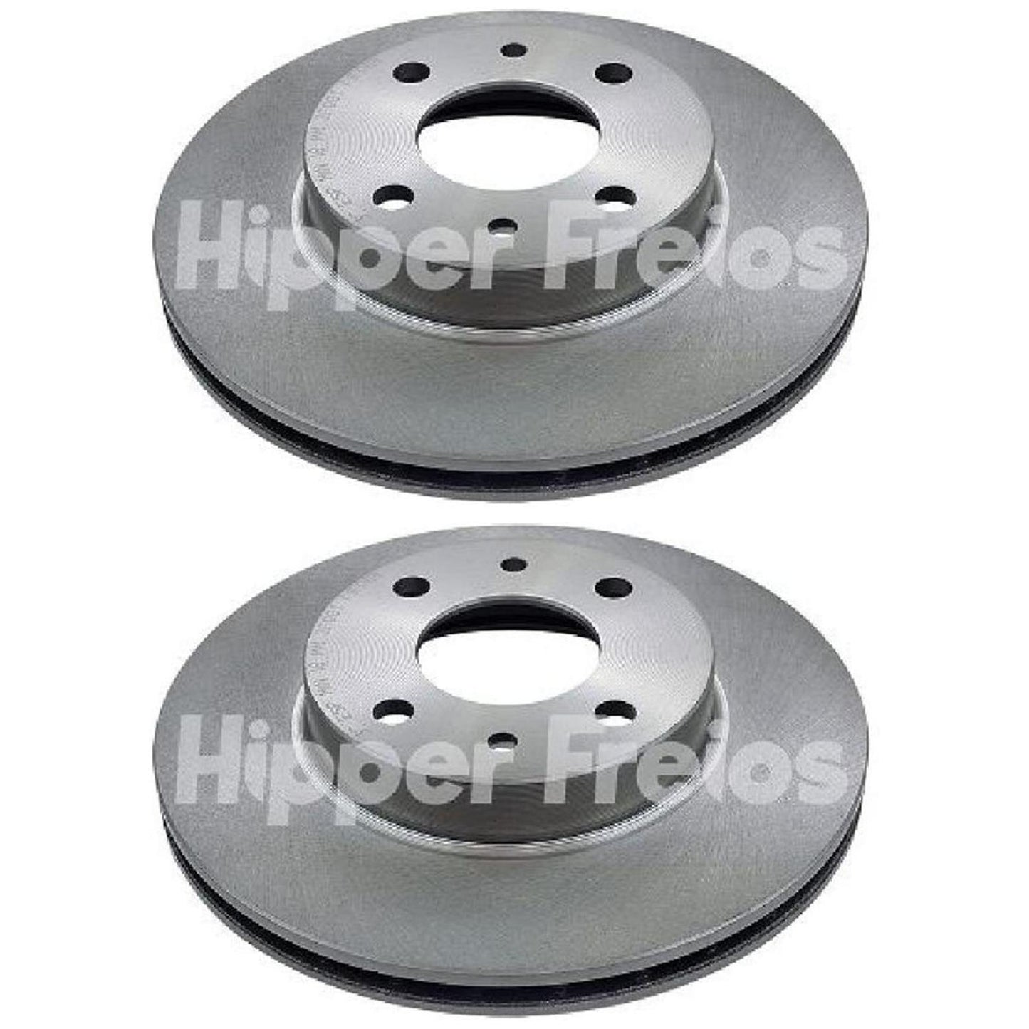 Par Disco Freio Dianteiro - Hipper Freios - HF 39 - (1)