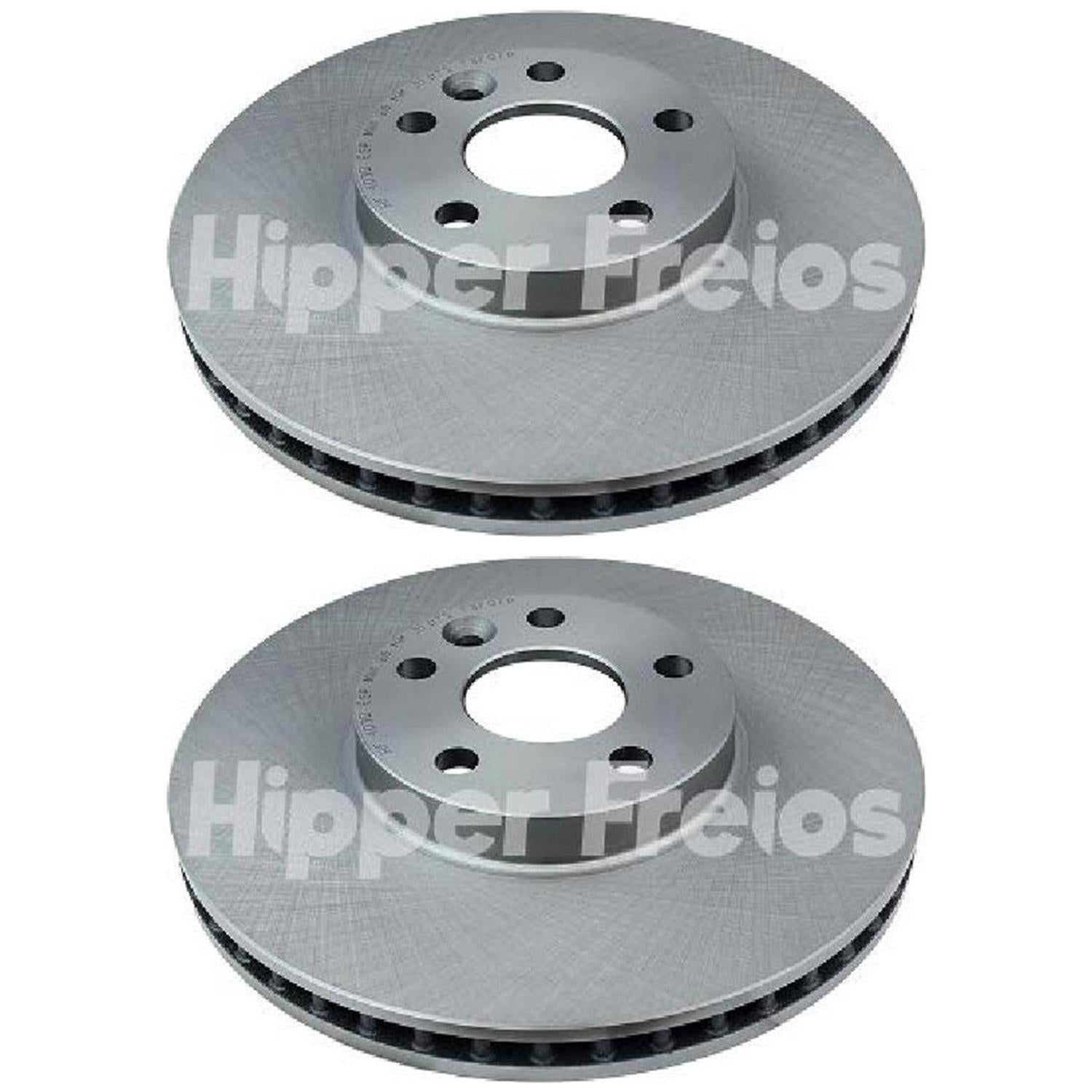 Par Disco Freio Dianteiro - Hipper Freios - HF 403D - (1)