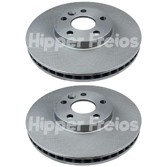 Par Disco Freio Dianteiro - Hipper Freios - HF 403D - (1)