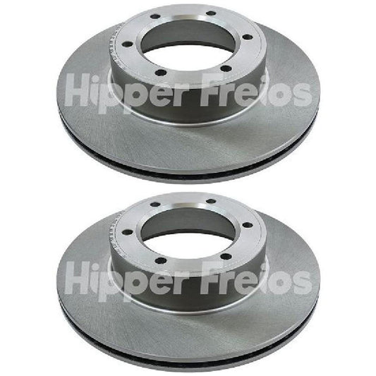 Par Disco Freio Dianteiro - Hipper Freios - HF 482 - (1)