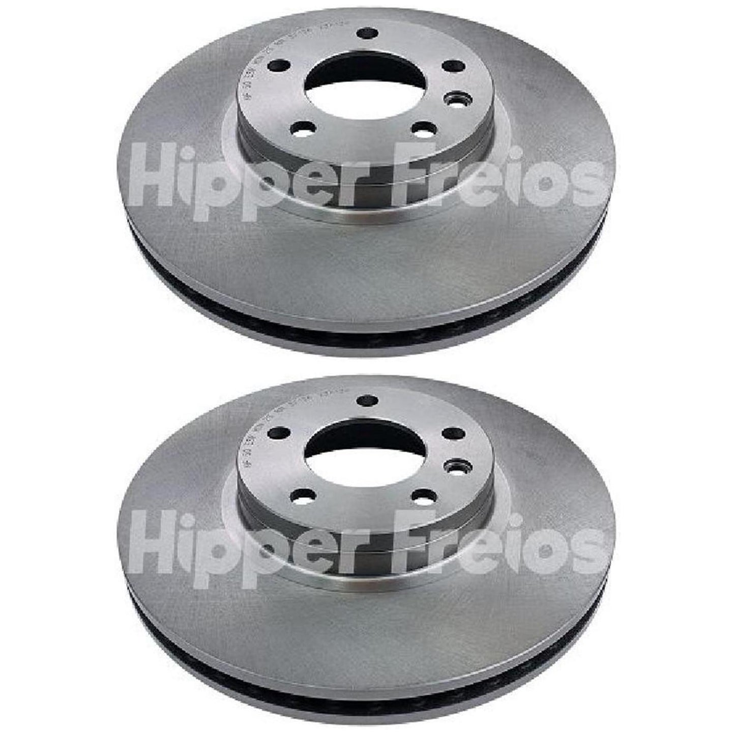 Par Disco Freio Dianteiro - Hipper Freios - HF 50 - (1)