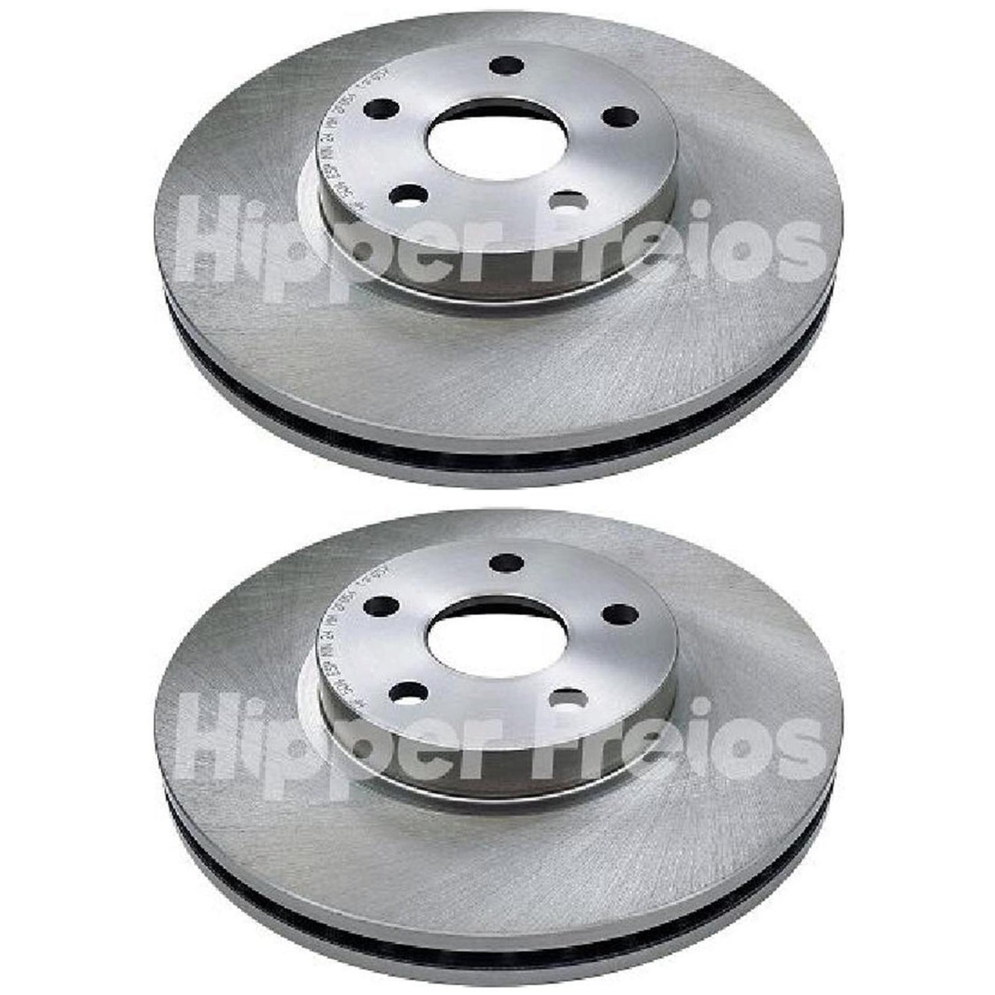 Par Disco Freio Dianteiro - Hipper Freios - HF 504 - (1)