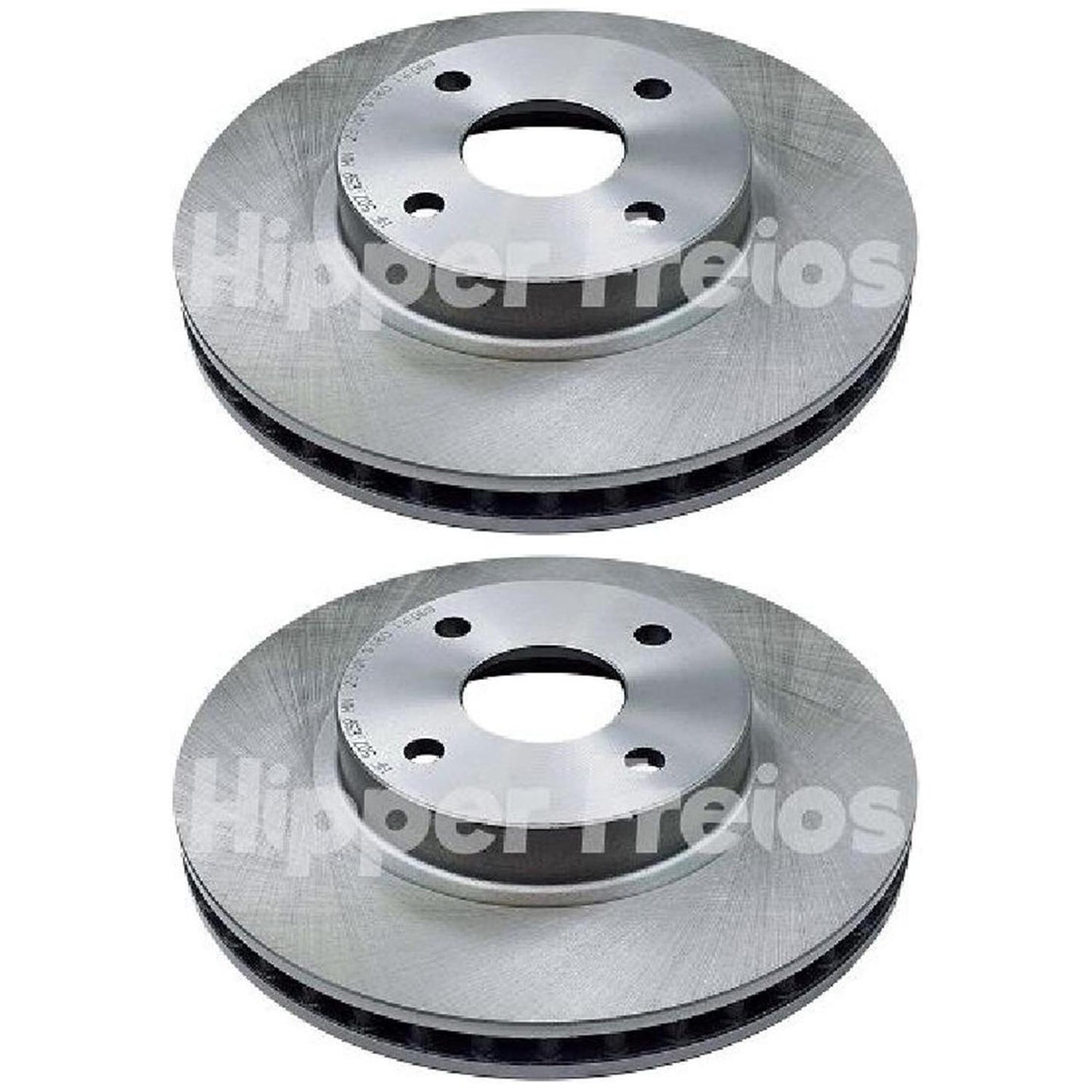 Par Disco Freio Dianteiro - Hipper Freios - HF 507 - (1)