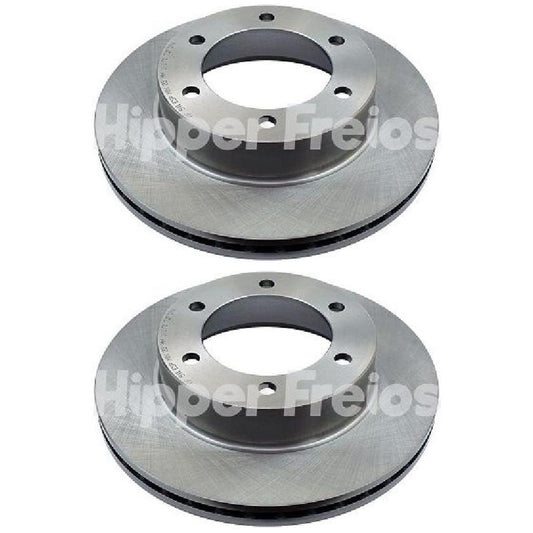 Par Disco Freio Dianteiro - Hipper Freios - HF 511 - (1)
