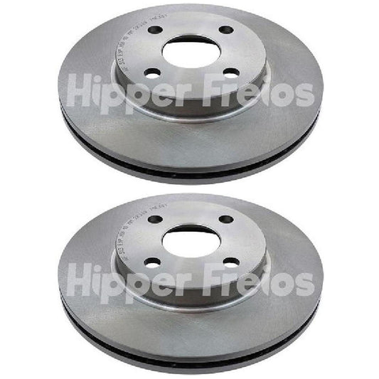 Par Disco Freio Dianteiro - Hipper Freios - HF 513 - (1)