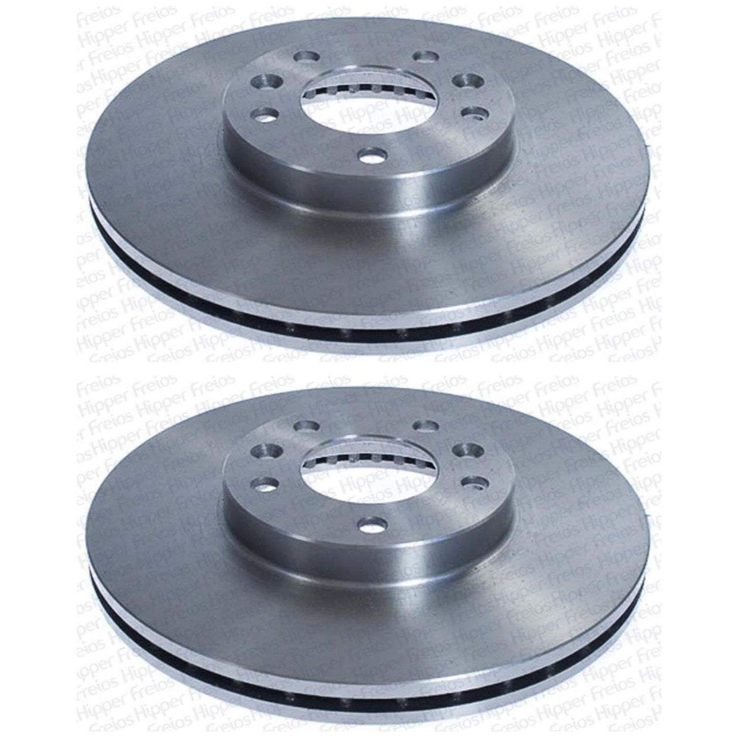 Par Disco Freio Dianteiro - Hipper Freios - HF 53E - (1)