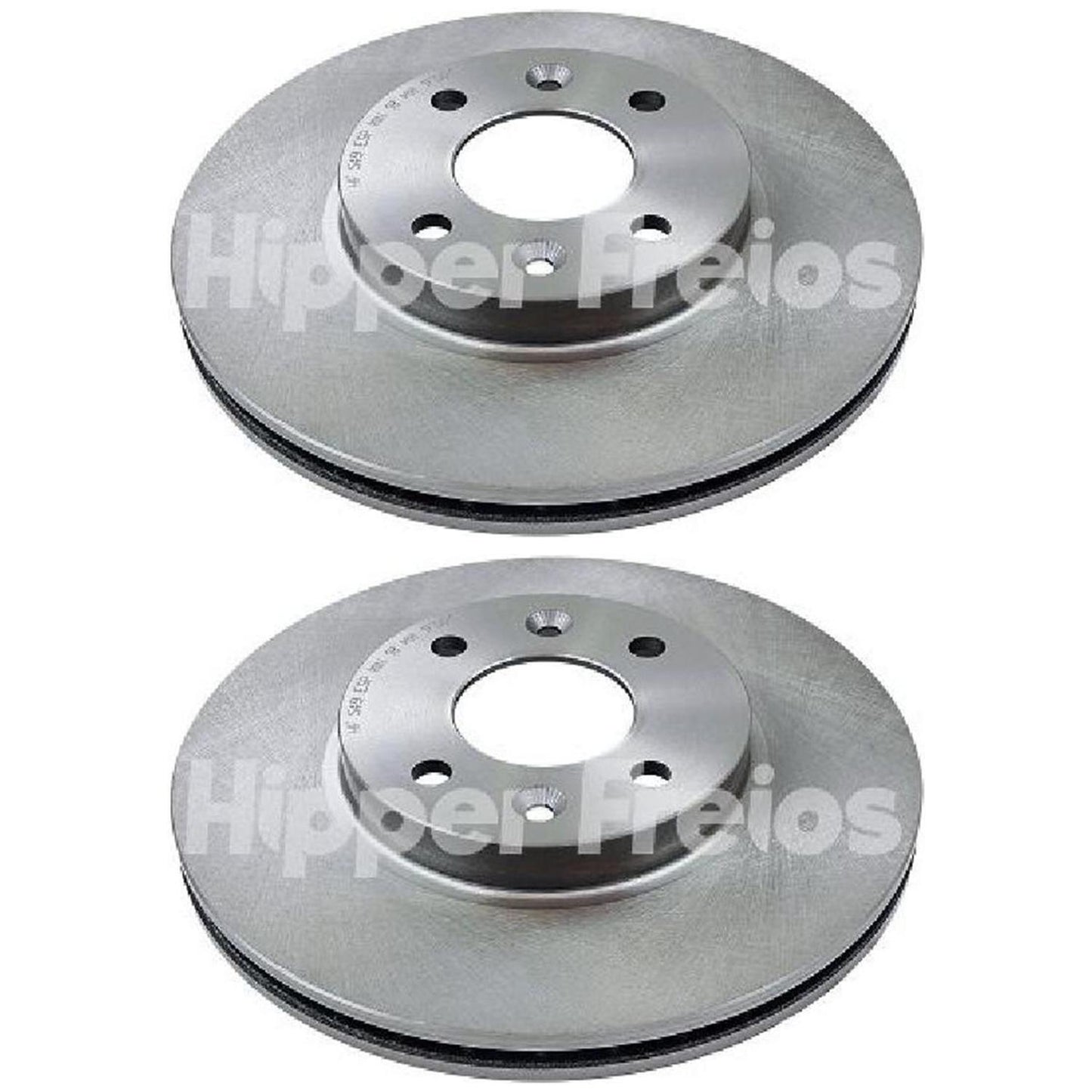 Par Disco Freio Dianteiro - Hipper Freios - HF 549 - (1)