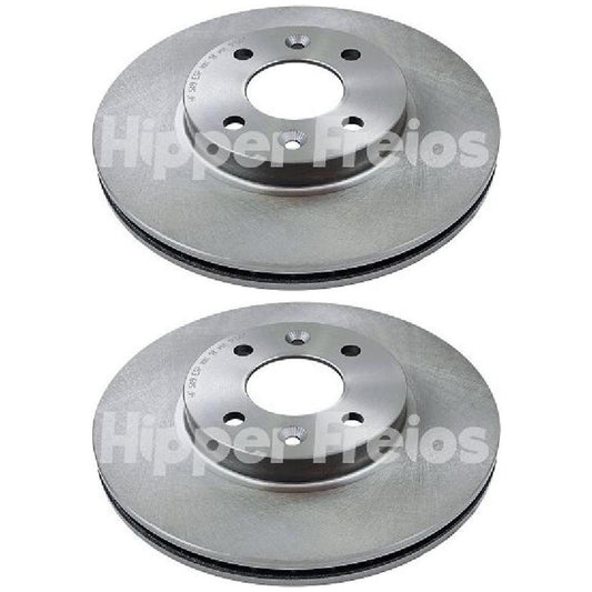Par Disco Freio Dianteiro - Hipper Freios - HF 549 - (1)