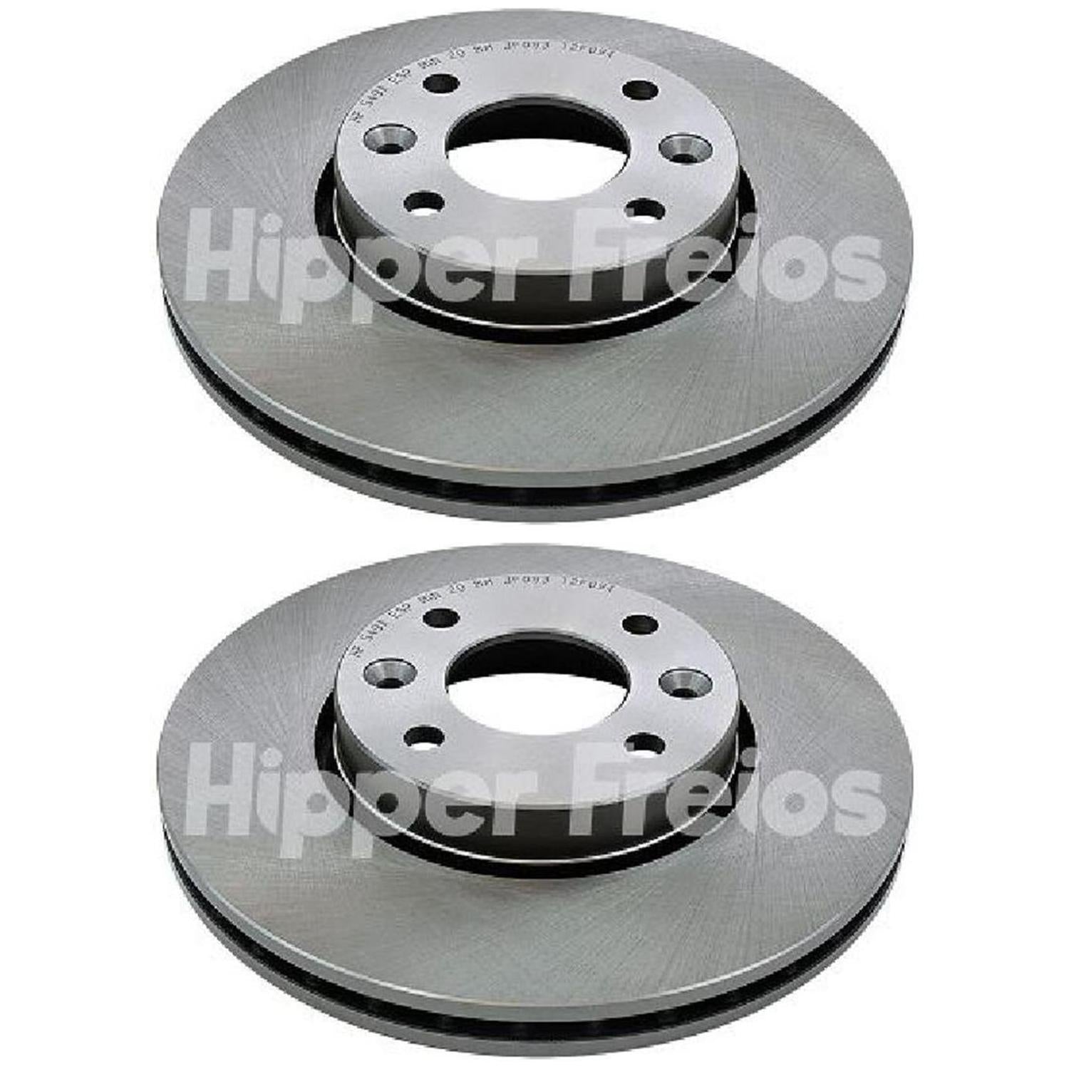 Par Disco Freio Dianteiro - Hipper Freios - HF 549A - (1)