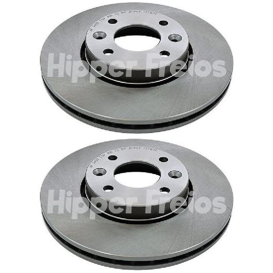 Par Disco Freio Dianteiro - Hipper Freios - HF 549A - (1)