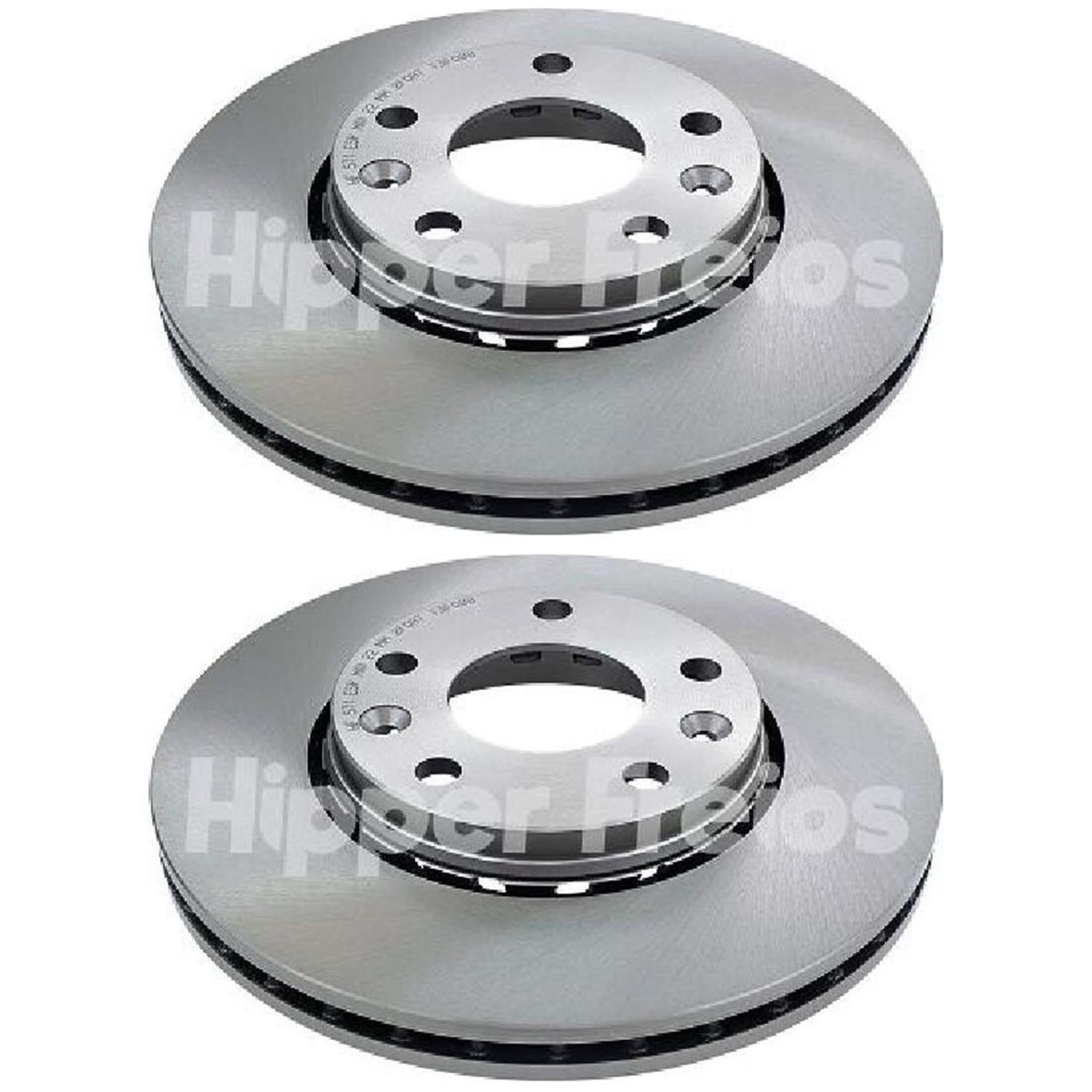 Par Disco Freio Dianteiro - Hipper Freios - HF 571 - (1)