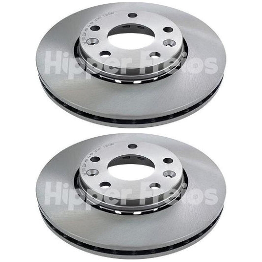 Par Disco Freio Dianteiro - Hipper Freios - HF 571 - (1)