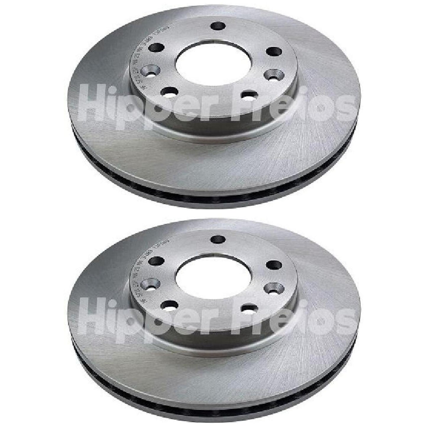 Par Disco Freio Dianteiro - Hipper Freios - HF 571A - (1)