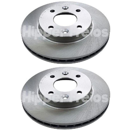 Par Disco Freio Dianteiro - Hipper Freios - HF 572 - (1)