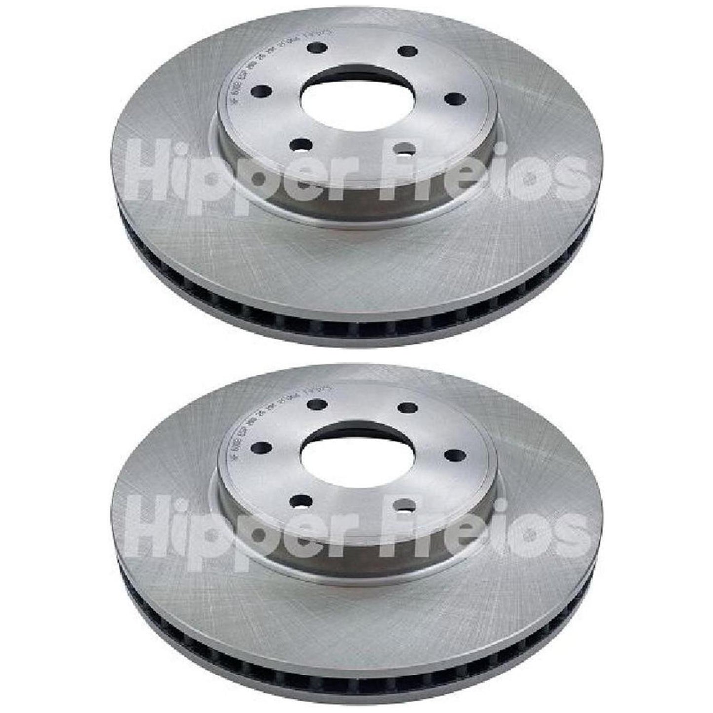Par Disco Freio Dianteiro - Hipper Freios - HF 600B - (1)