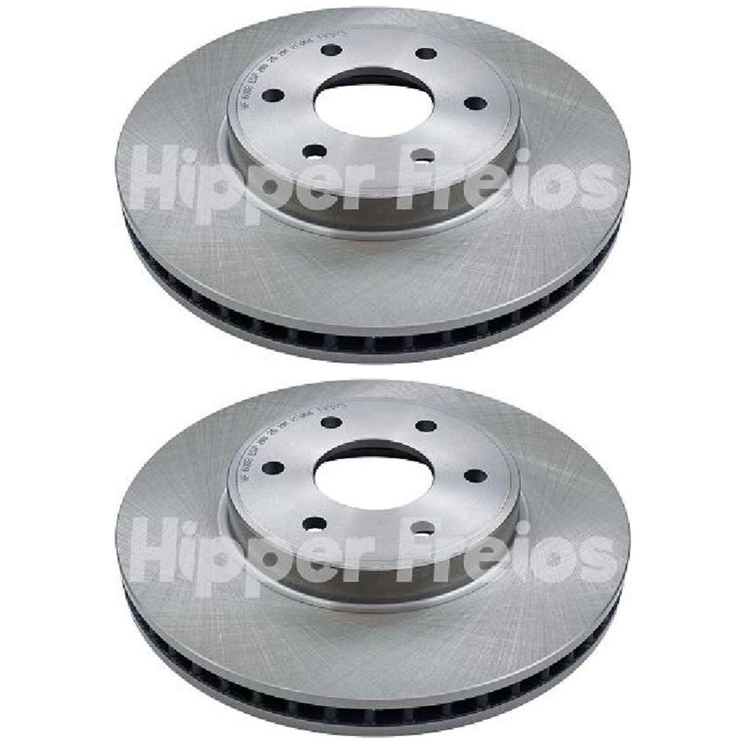 Par Disco Freio Dianteiro - Hipper Freios - HF 600B - (1)