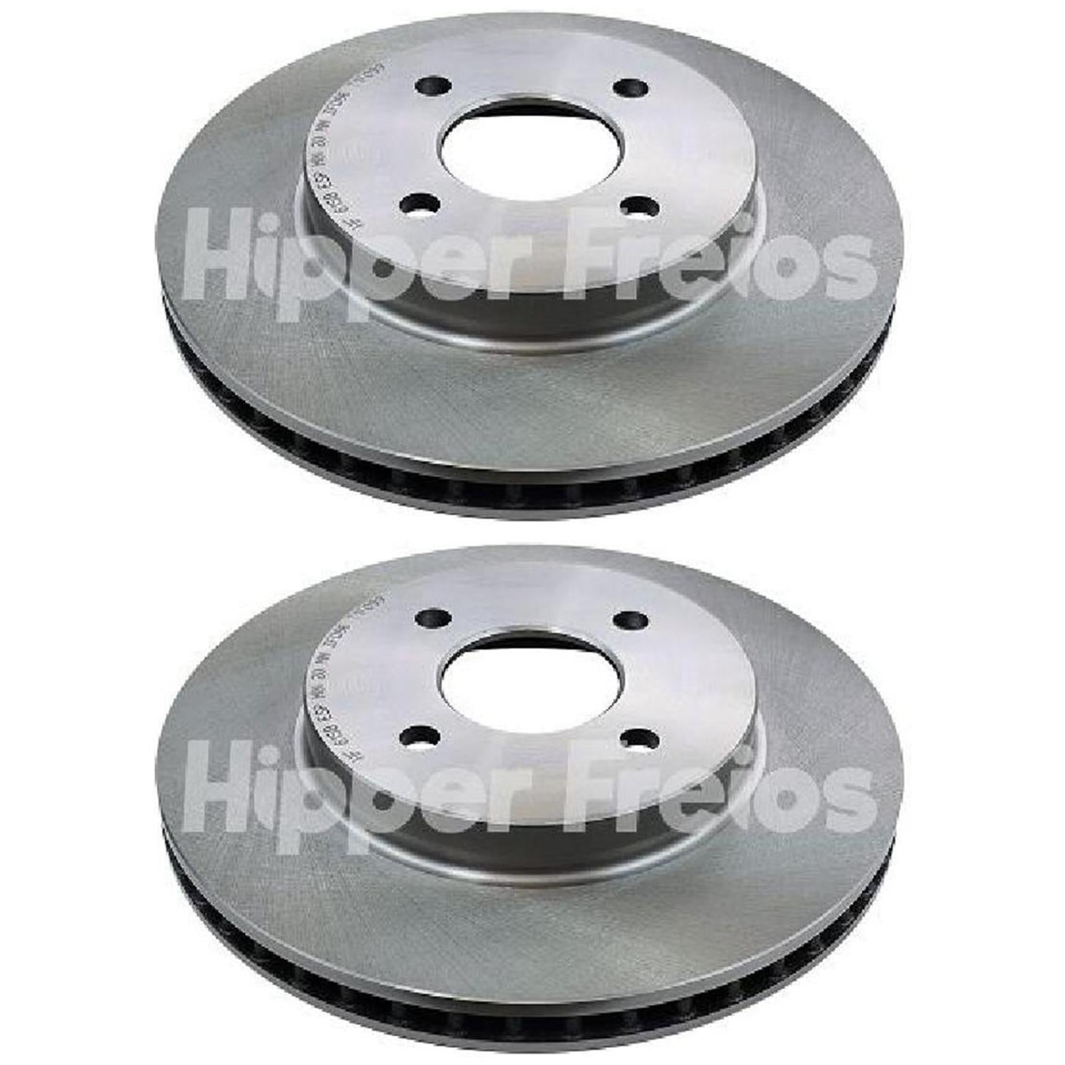 Par Disco Freio Dianteiro - Hipper Freios - HF 615B - (1)