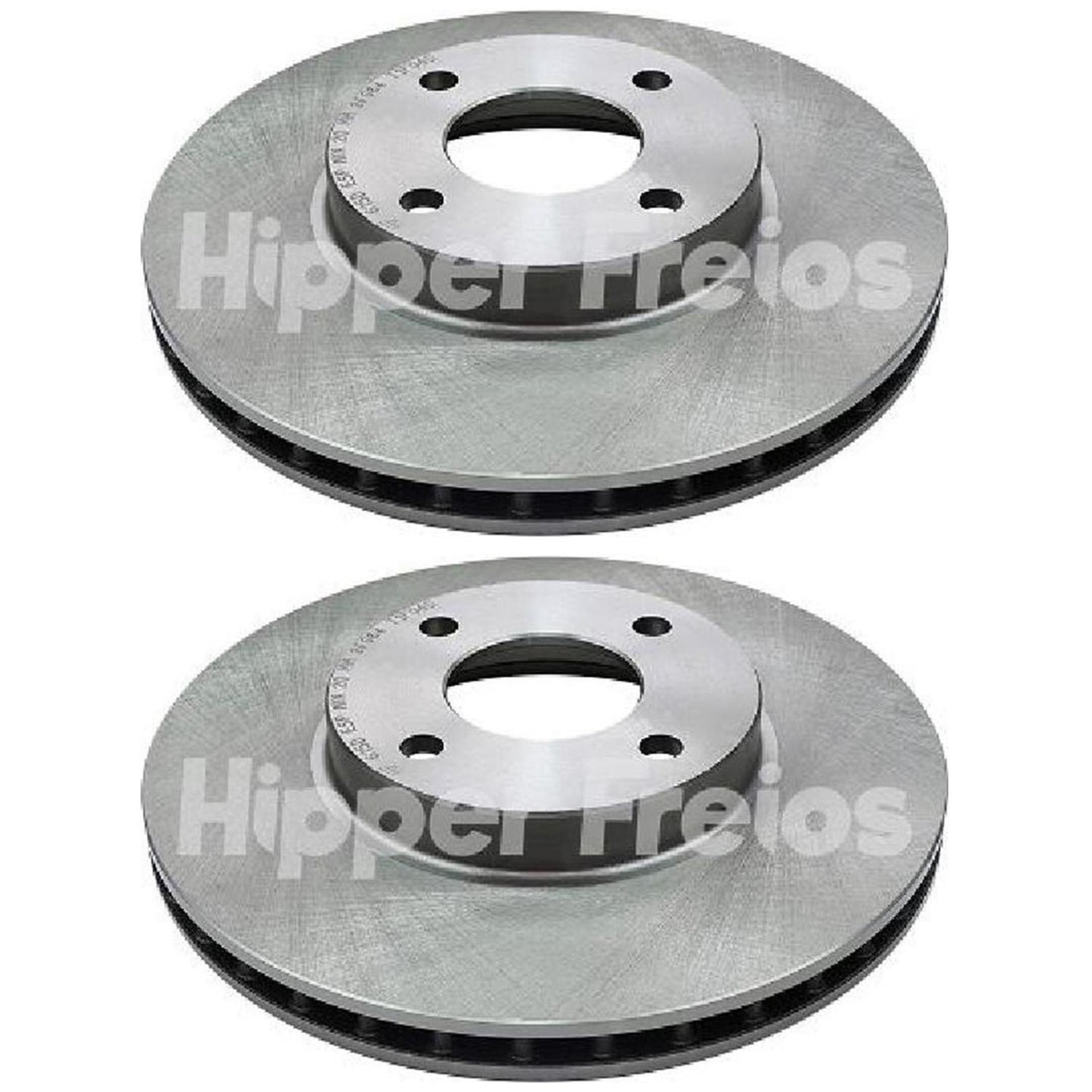 Par Disco Freio Dianteiro - Hipper Freios - HF 615D - (1)