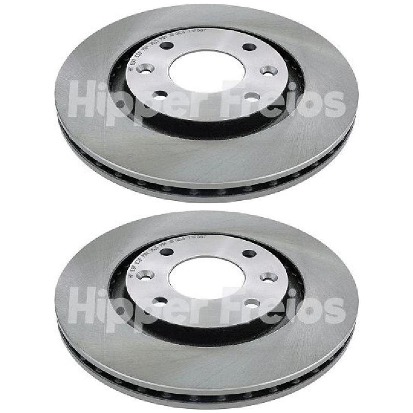 Par Disco Freio Dianteiro - Hipper Freios - HF 697 - (1)