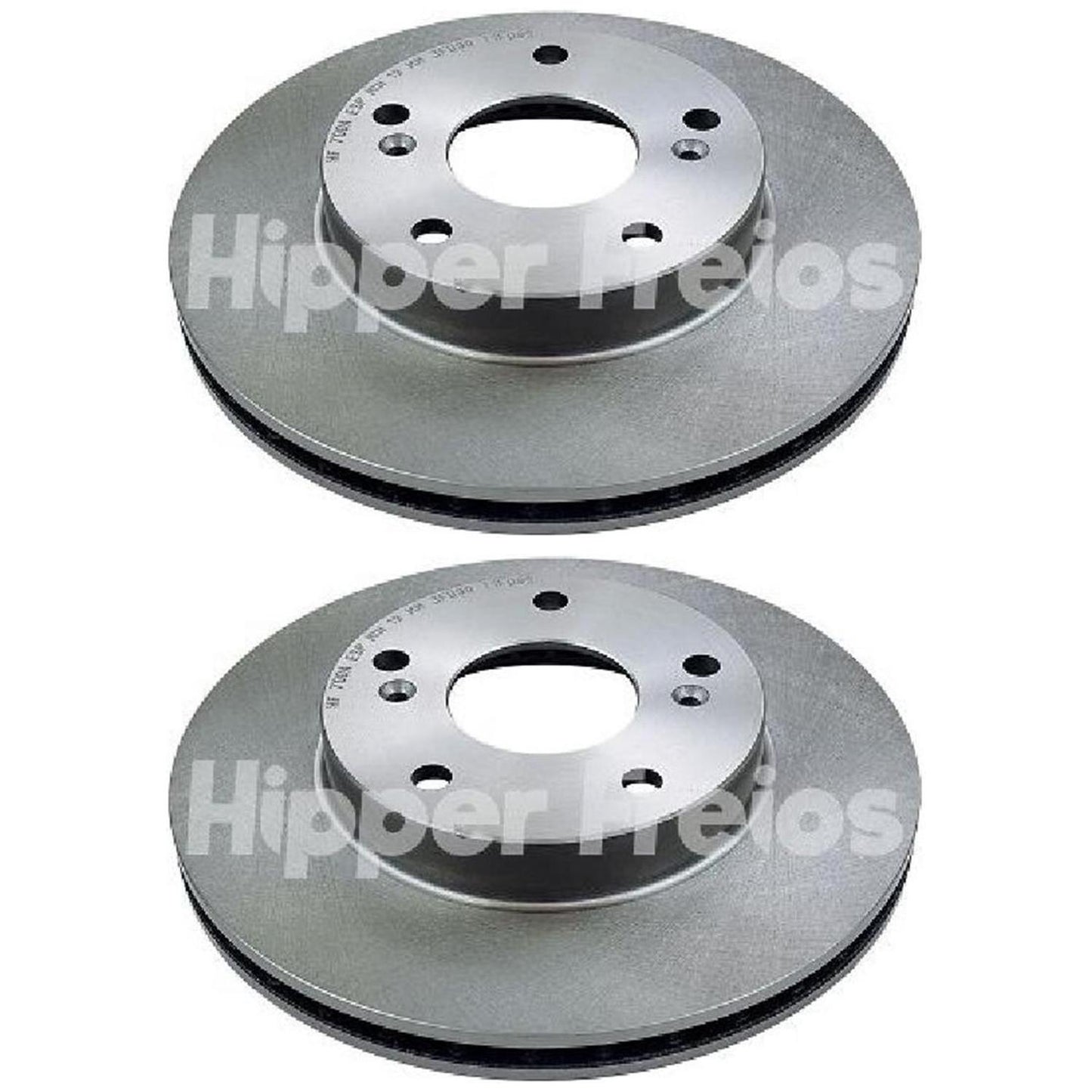 Par Disco Freio Dianteiro - Hipper Freios - HF 700A - (1)