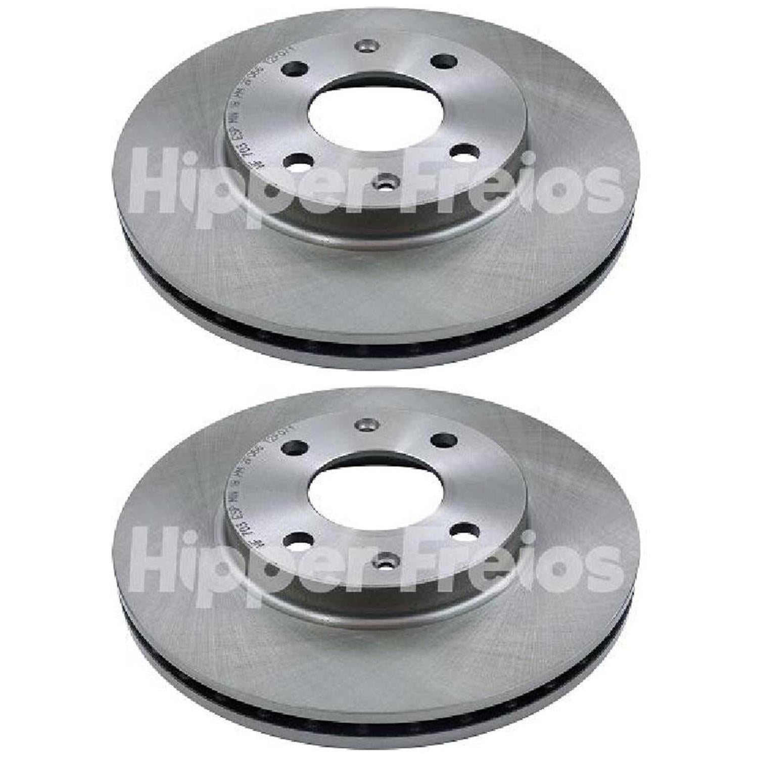 Par Disco Freio Dianteiro - Hipper Freios - HF 703 - (1)