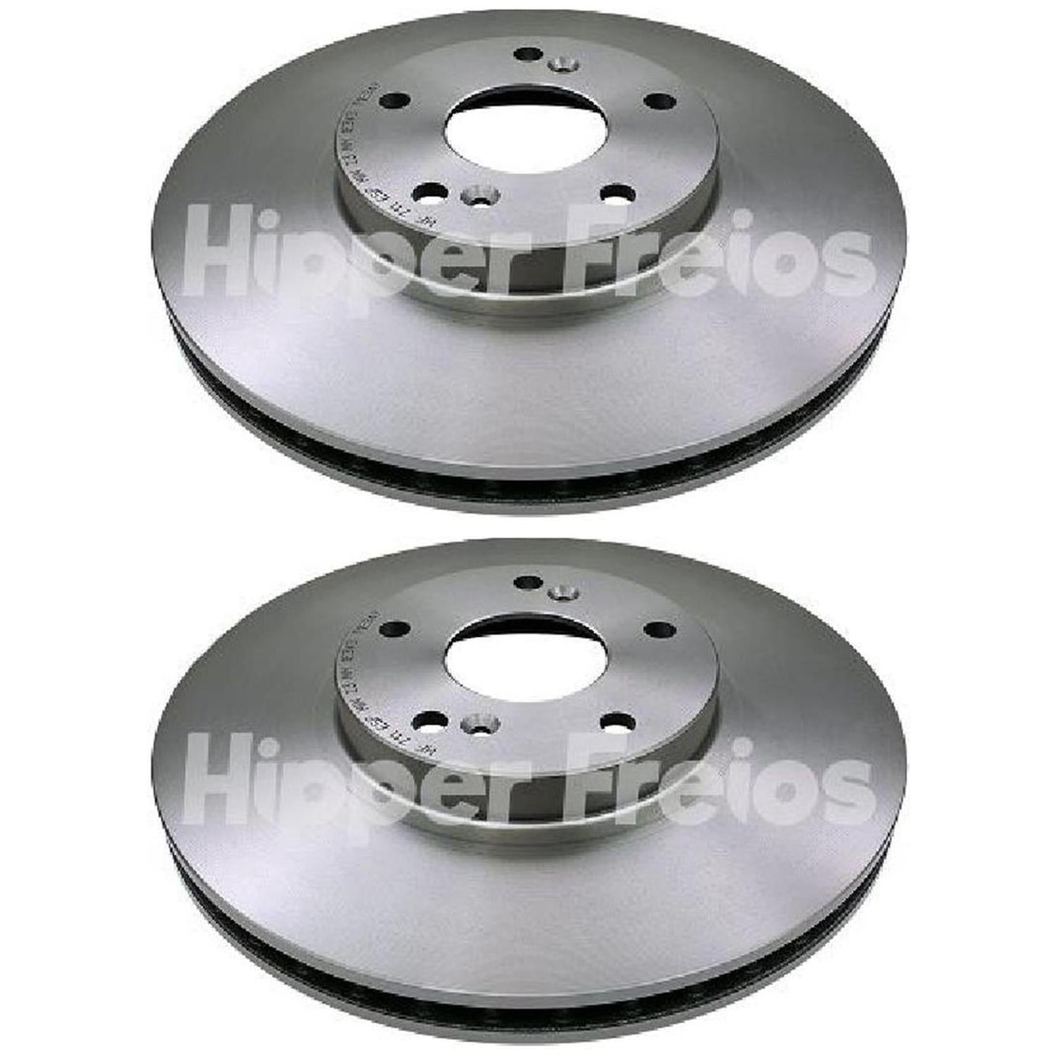 Par Disco Freio Dianteiro - Hipper Freios - HF 711 - (1)