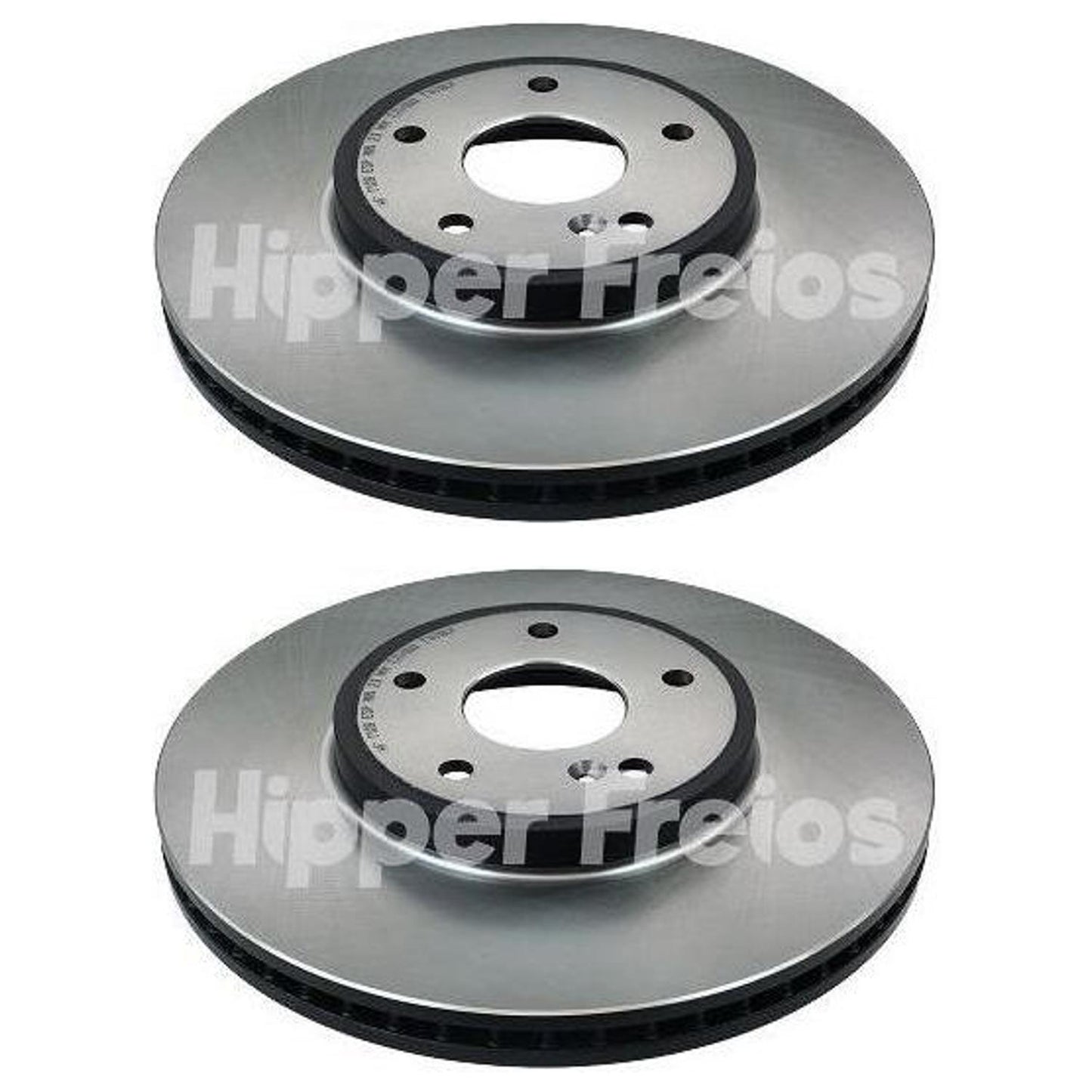 Par Disco Freio Dianteiro - Hipper Freios - HF 712B - (1)
