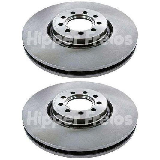 Par Disco Freio Dianteiro - Hipper Freios - HF 72F - (1)