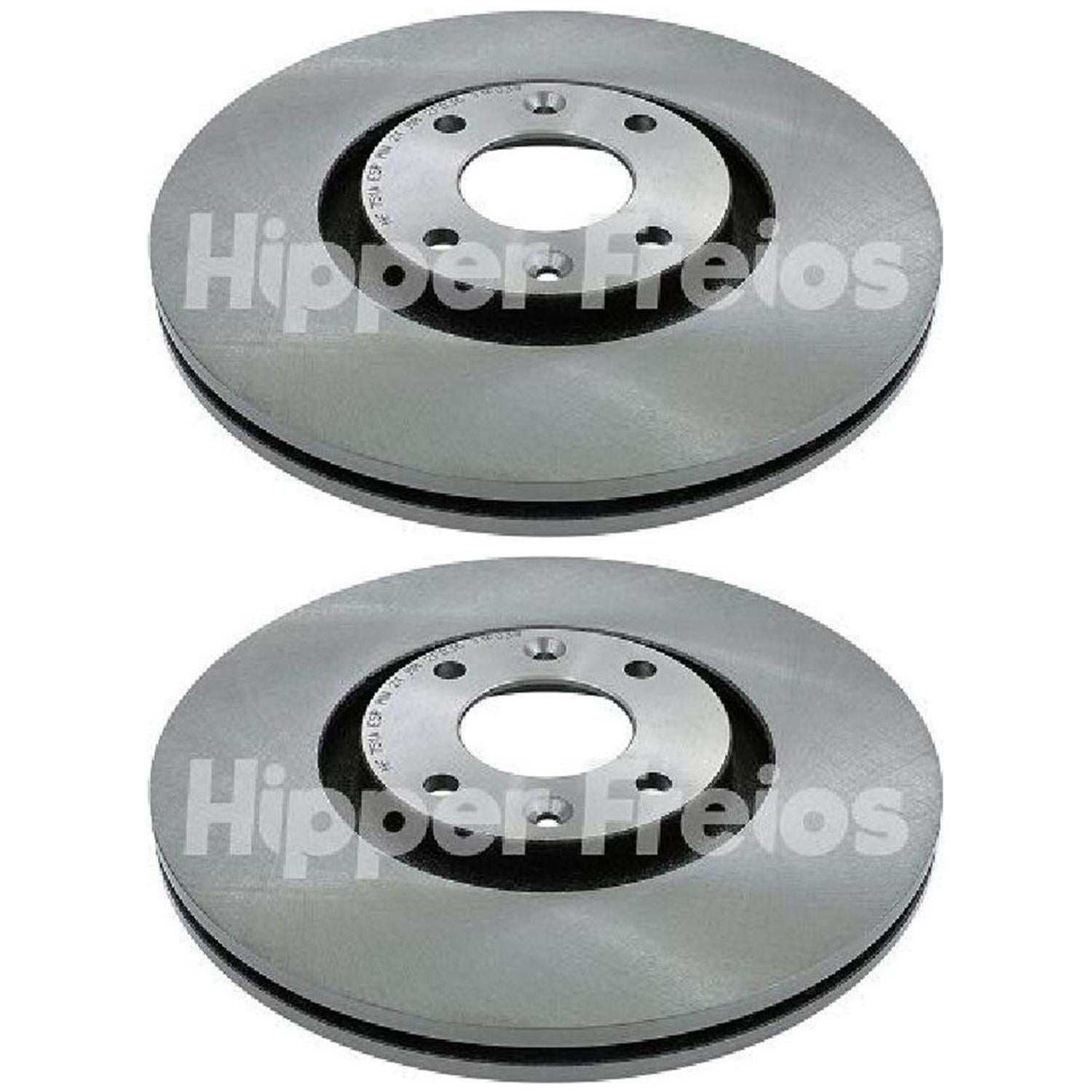 Par Disco Freio Dianteiro - Hipper Freios - HF 751A - (1)