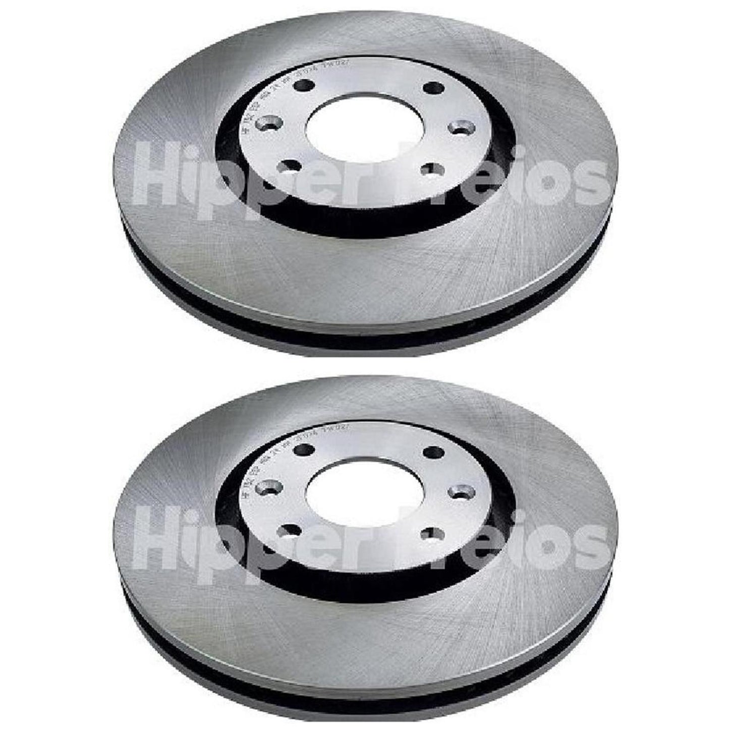 Par Disco Freio Dianteiro - Hipper Freios - HF 752 - (1)