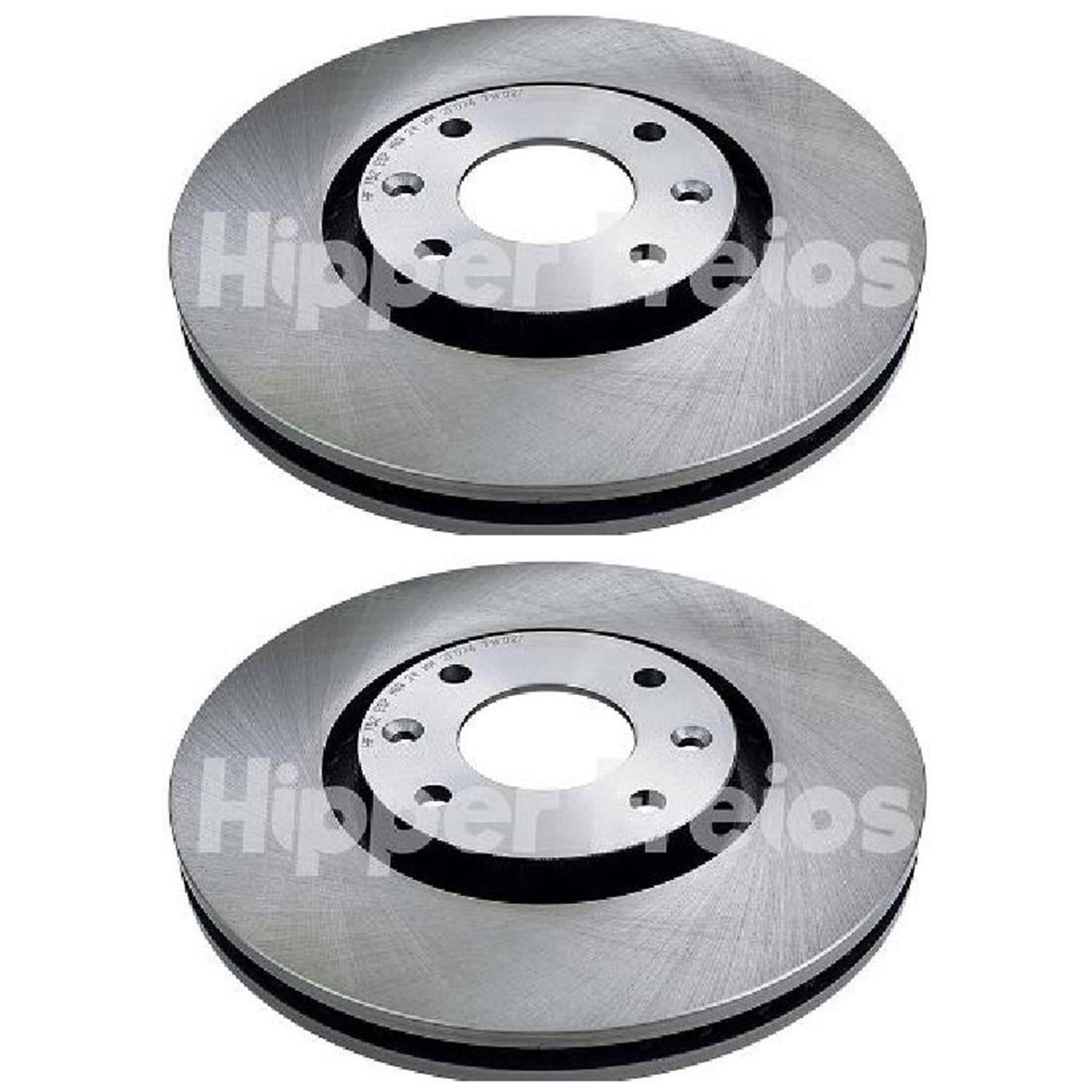 Par Disco Freio Dianteiro - Hipper Freios - HF 752 - (1)