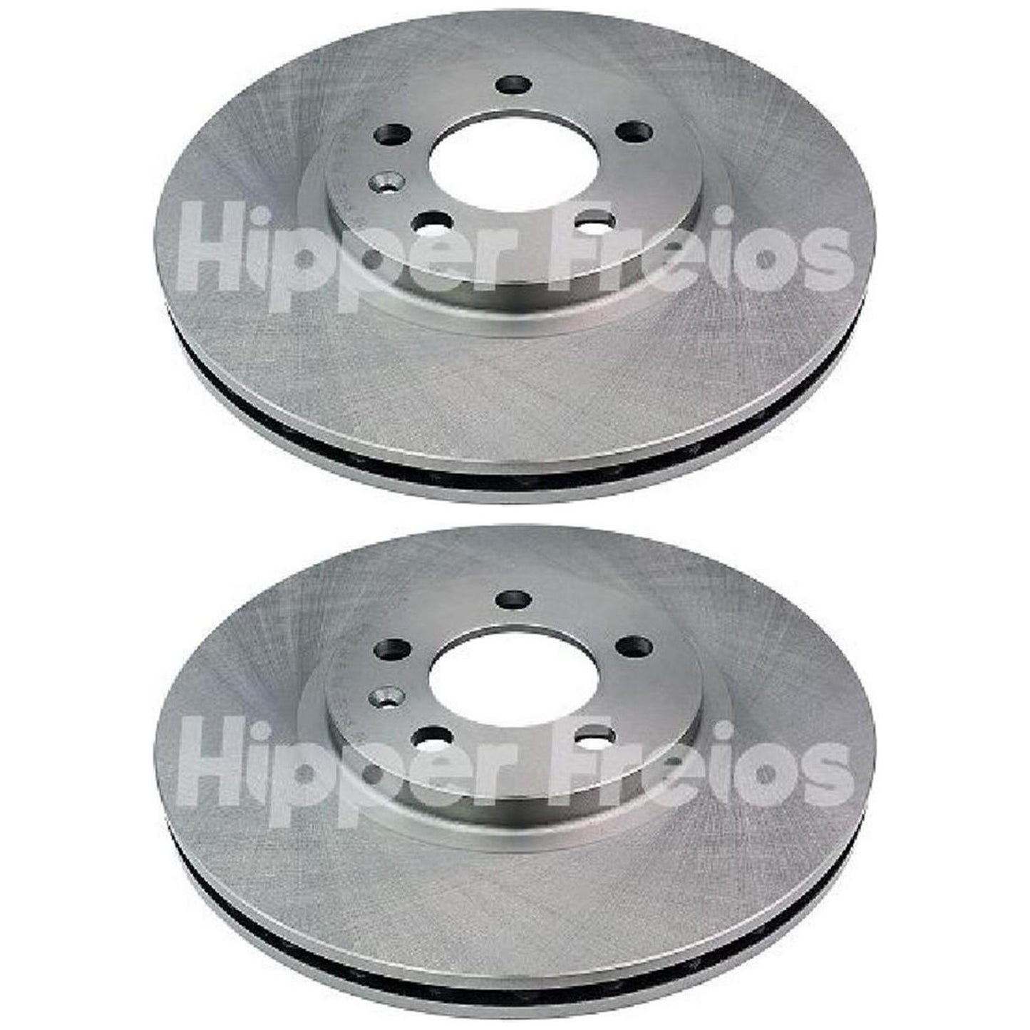 Par Disco Freio Dianteiro - Hipper Freios - HF 81A - (1)