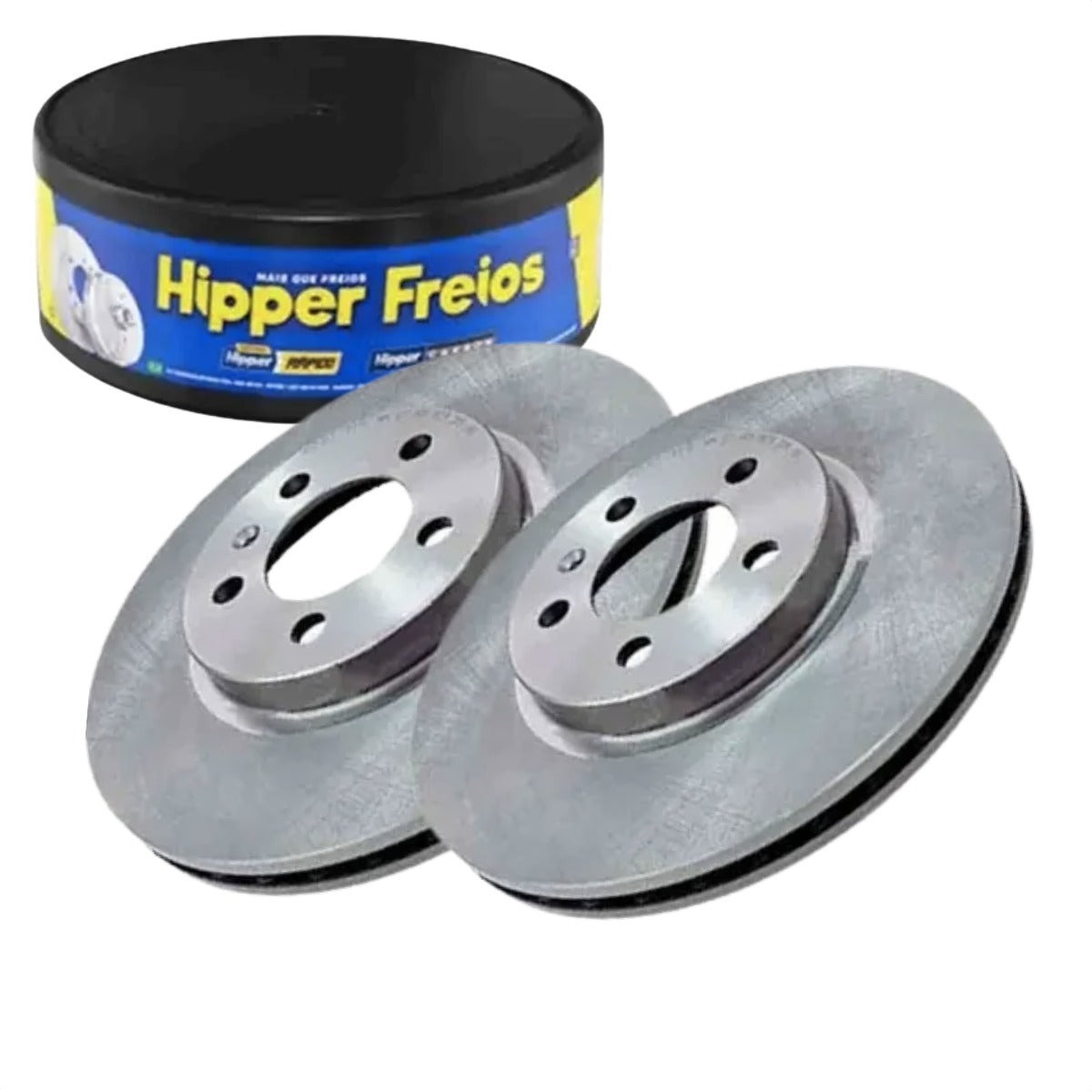 Par Disco Freio Dianteiro - Hipper Freios - HF 81C - (1)