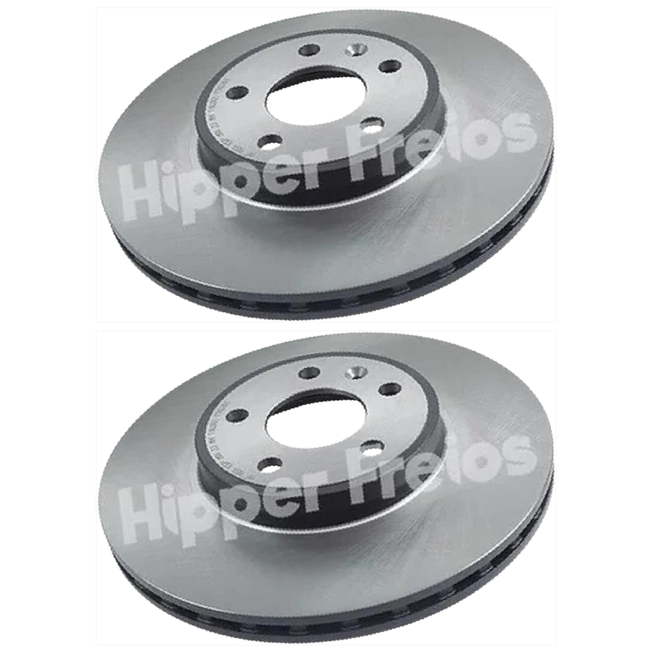 Par Disco Freio Dianteiro - Hipper Freios - HF 85G - (1)