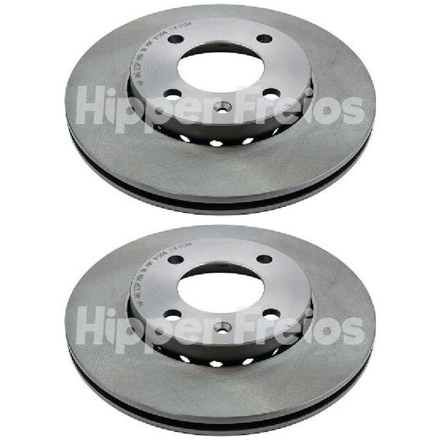 Par Disco Freio Dianteiro - Hipper Freios - HF 86 - (1)