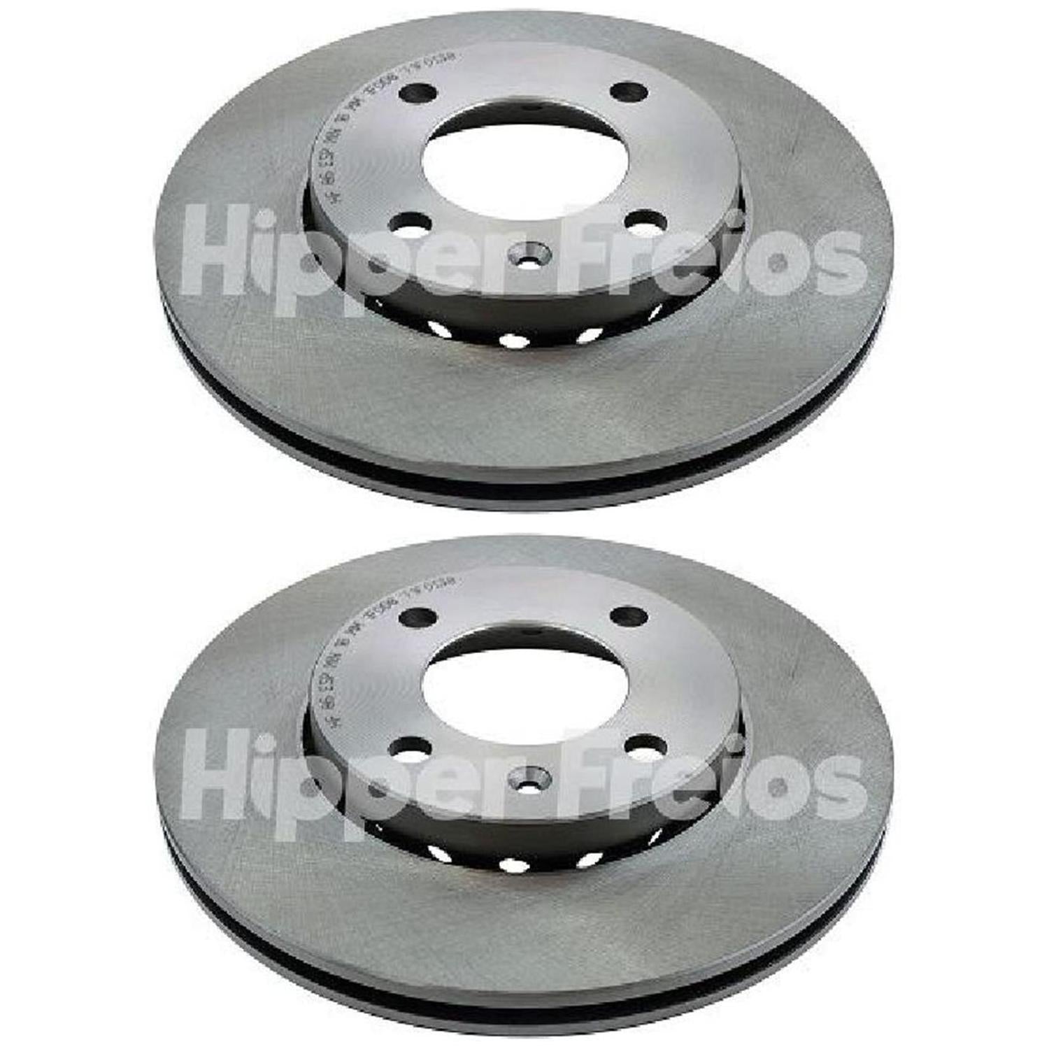 Par Disco Freio Dianteiro - Hipper Freios - HF 86 - (1)