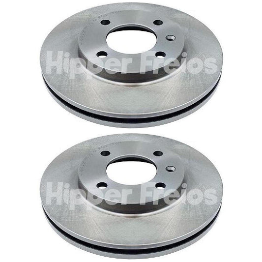 Par Disco Freio Dianteiro - Hipper Freios - HF 87D - (1)