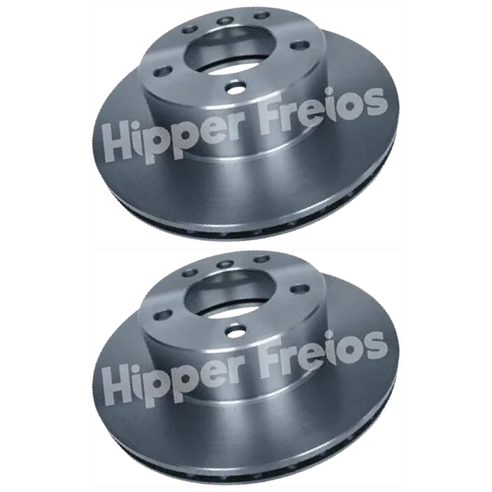 Par Disco Freio Dianteiro - Hipper Freios - HF 933 - (1)
