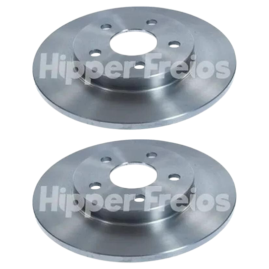 Par Disco Freio Traseiro - Hipper Freios - HF 15E - (1)