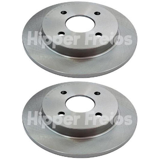 Par Disco Freio Traseiro - Hipper Freios - HF 18C - (1)