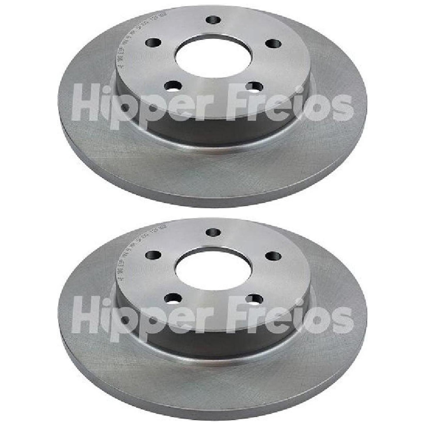 Par Disco Freio Traseiro - Hipper Freios - HF 18G - (1)