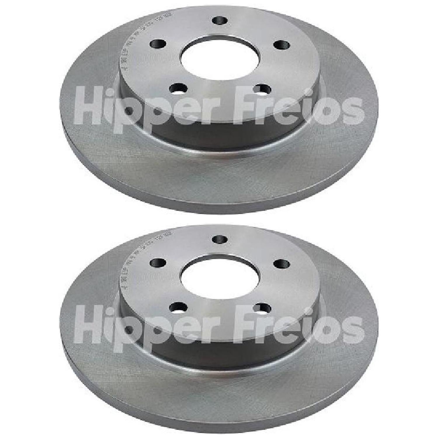 Par Disco Freio Traseiro - Hipper Freios - HF 18G - (1)