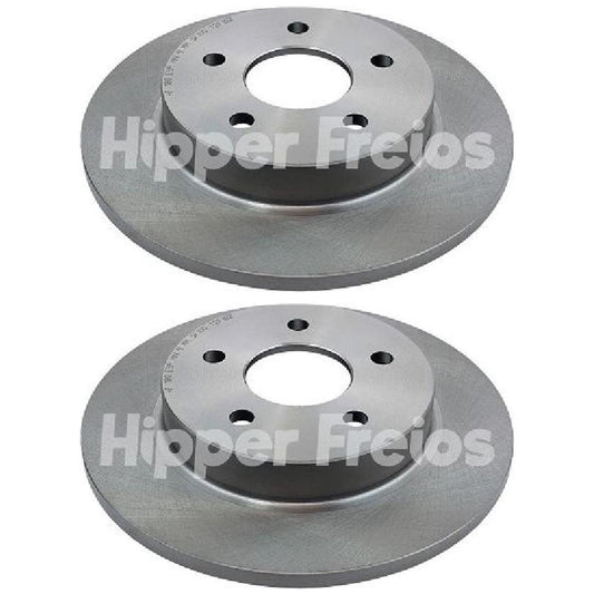 Par Disco Freio Traseiro - Hipper Freios - HF 18G - (1)