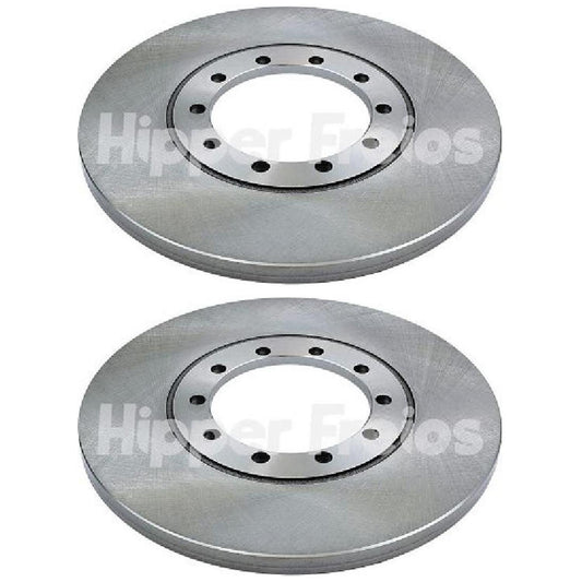Par Disco Freio Traseiro - Hipper Freios - HF 265A - (1)