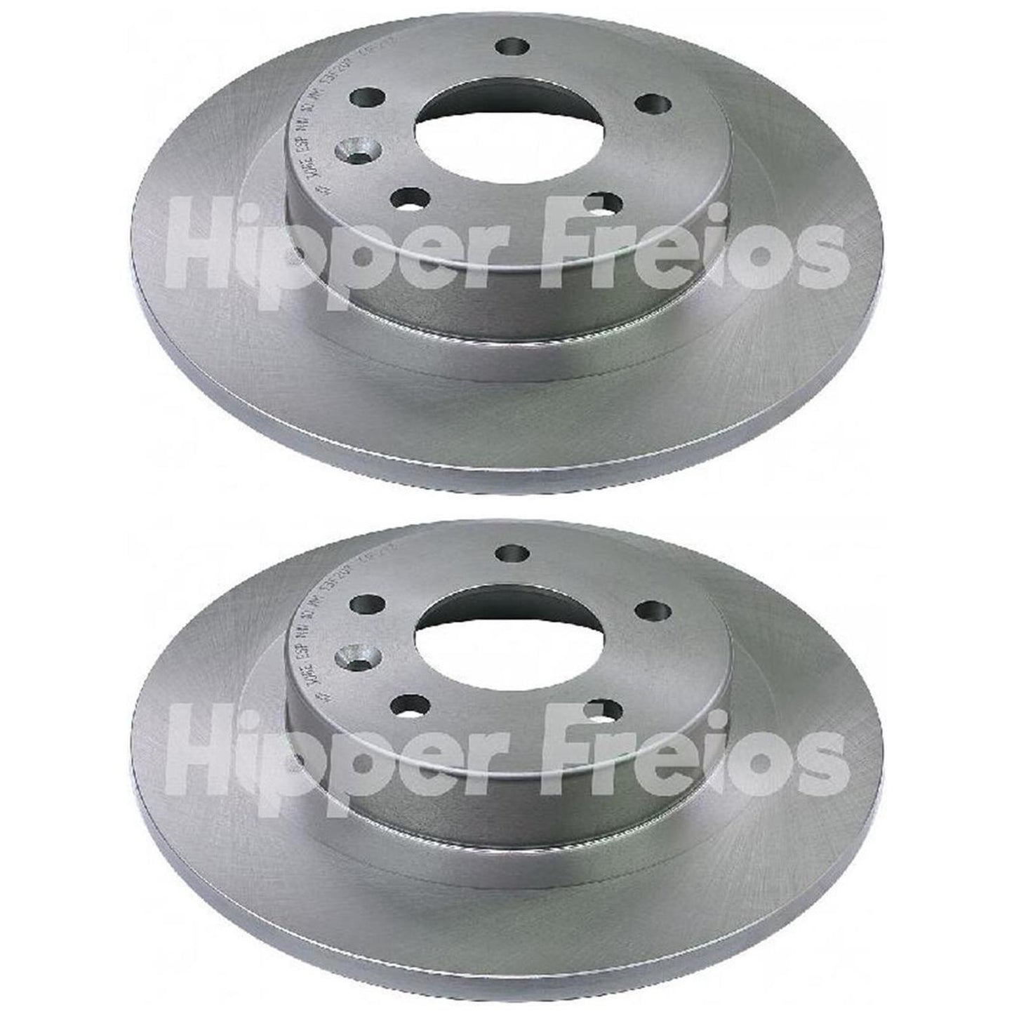 Par Disco Freio Traseiro - Hipper Freios - HF 308E - (1)