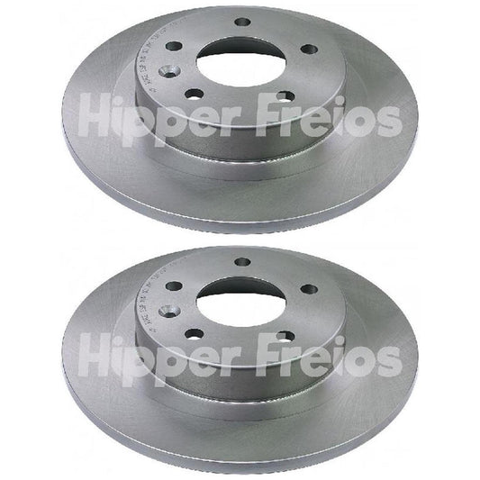 Par Disco Freio Traseiro - Hipper Freios - HF 308E - (1)