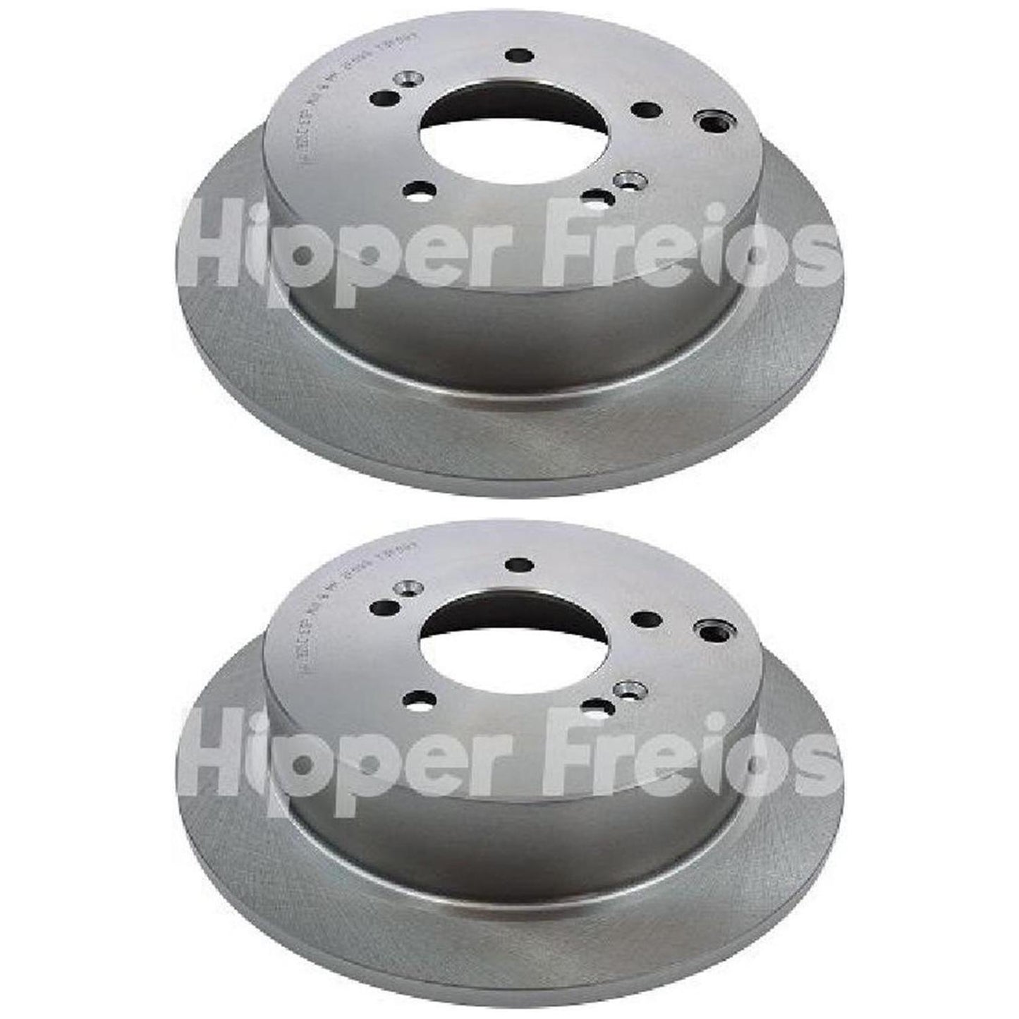 Par Disco Freio Traseiro - Hipper Freios - HF 325C - (1)