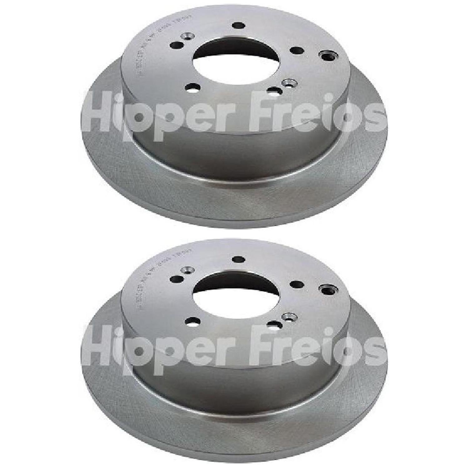 Par Disco Freio Traseiro - Hipper Freios - HF 325C - (1)