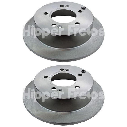 Par Disco Freio Traseiro - Hipper Freios - HF 325B - (1)
